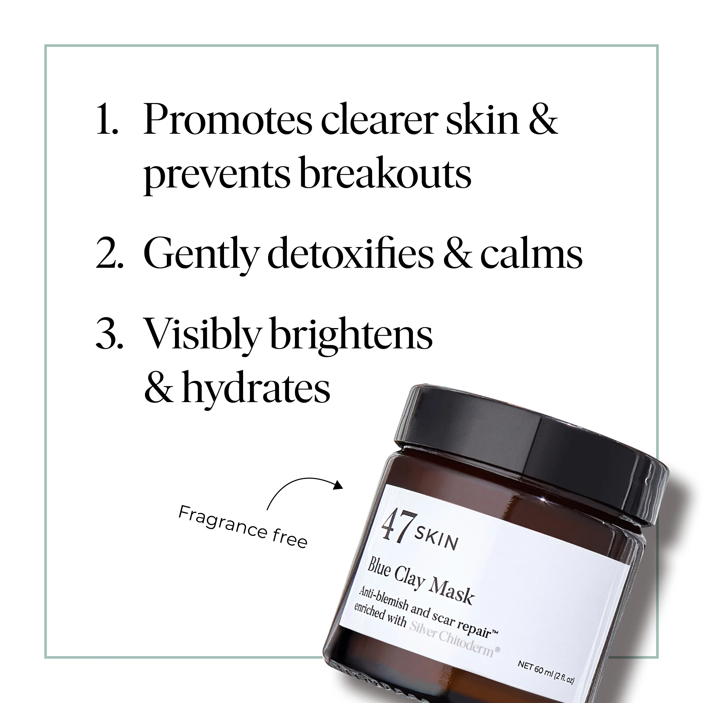 Anti-Blemish & Scar Repair Blue Clay Mask - Image 5