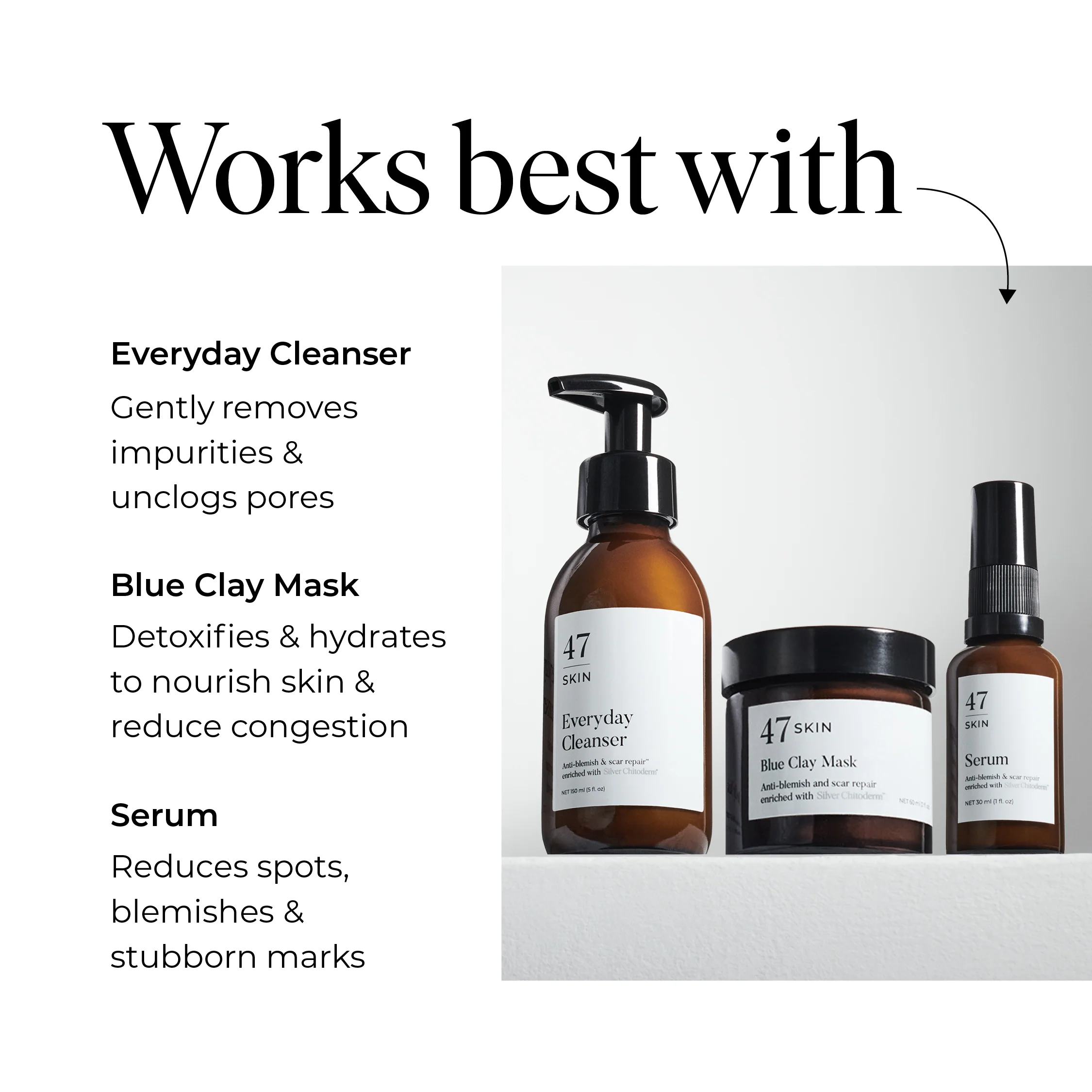 Anti-Blemish & Scar Repair Blue Clay Mask - Image 9